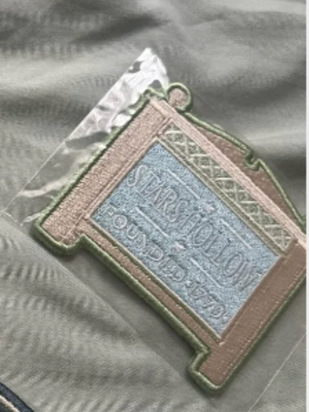 Stoney Clover x Warner Brothers Gilmore Girls stars hallow town sign patch